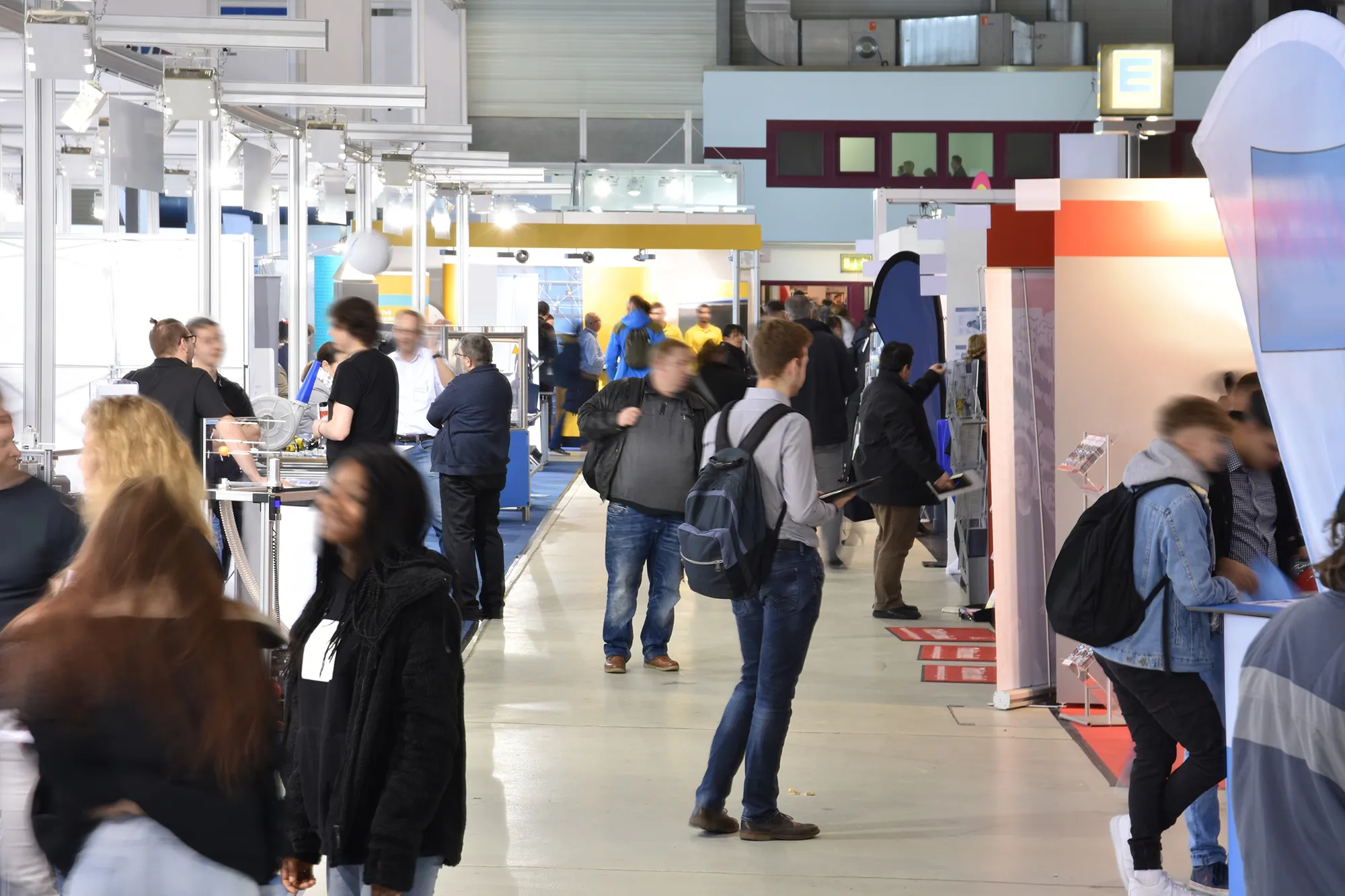 Messestand-Aufbau durch IBA auf der Messe Frankfurt