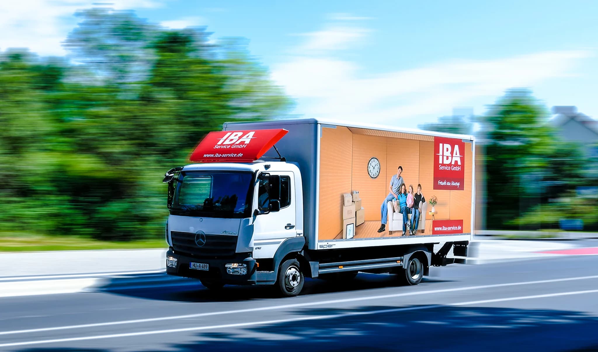 IBA Service kamyonu